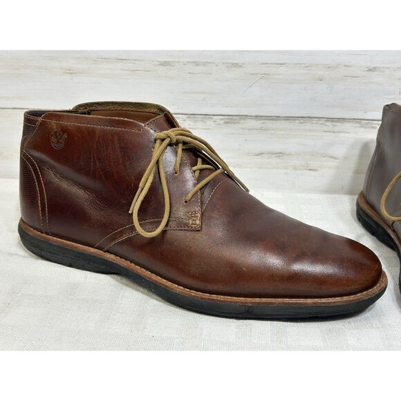 Timberland Earthkeepers Kempton Leather Chukka Boots Mens Size 10 Brown 9168B main image 12